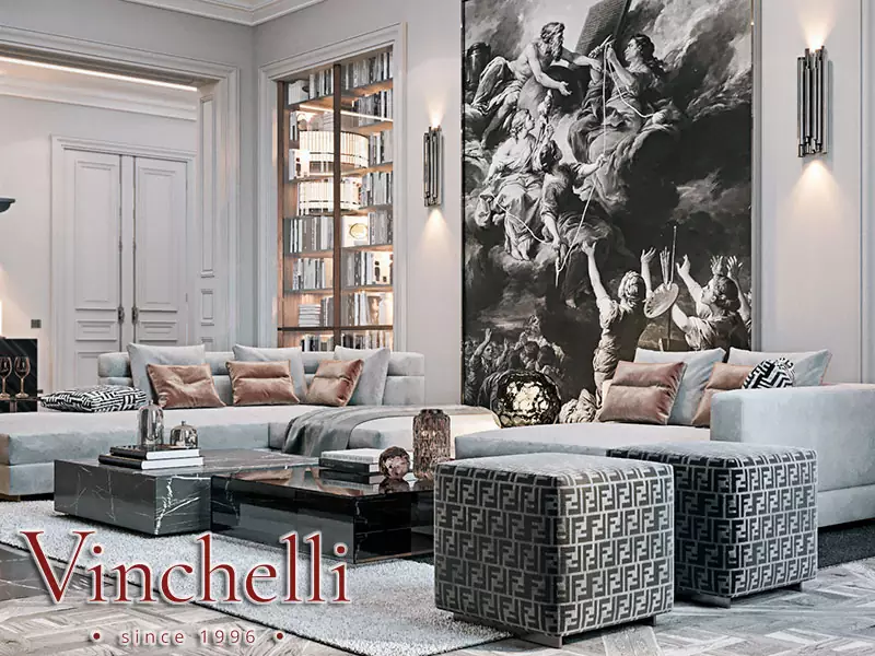 Производство элитной мебели, дверей, кухонь и гардеробных Vinchelli на заказ с доставкой