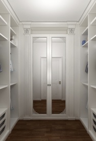 Белая гардеробная комната Vinchelli, фото