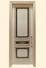 Белая дверь с патиной 36 Vinchelli, фото, Москва и МО