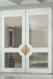 Белая дверь-перегородка 3-1 Vinchelli, фото