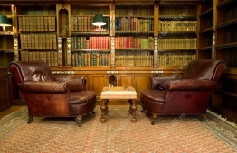 фото Мебель для библиотеки Библиотека в русском стиле