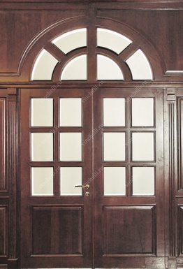 фото Входные двери из дуба Входная дверь 1-1, ширина 60 мм