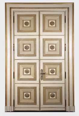фото Нестандартные двери сложность Lux Межкомнатная дверь White Gold