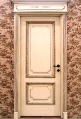 фото Белые двери Межкомнатная дверь из массива дуба 3-8