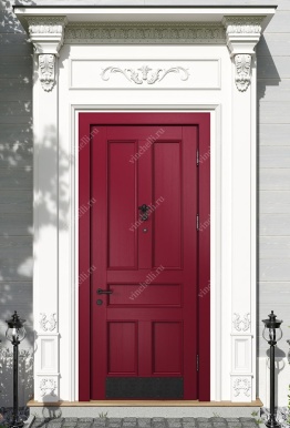 фото Для частного дома Входная деревянная дверь для частного дома Resistente