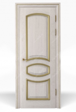 фото Двери модерн сложность Lux Межкомнатная белая дверь Л-3