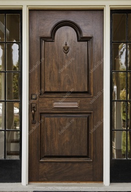 фото Входные двери из дуба Входная дверь из массива 1-45
