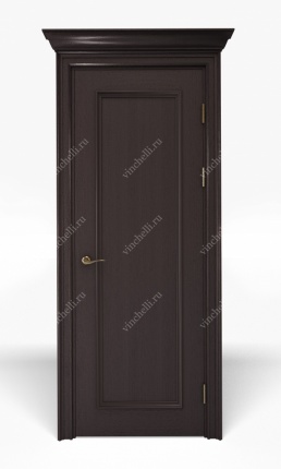 фото Межкомнатные двери венге Межкомнатная дверь венге 1, глухая
