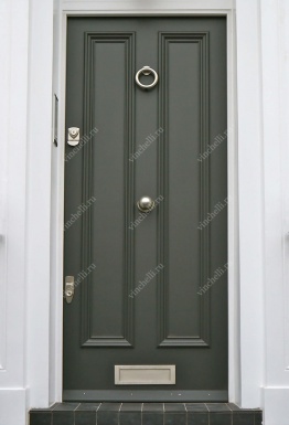 фото Противовзломные уличные двери Английская входная дверь 1-36