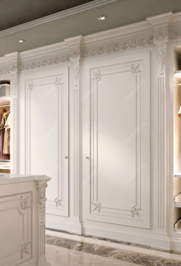 фото Корпусная мебель на заказ Гардеробный шкаф Classico dellaria