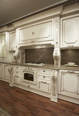 фото Кухни из массива  Мебель для кухни из МДФ Cassiolita