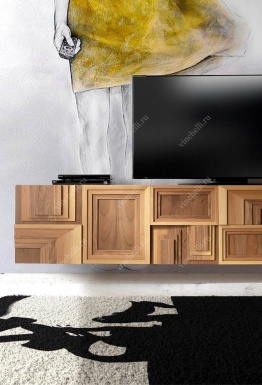 фото Шкафы и комоды на заказ Тумба под телевизор Colage legno