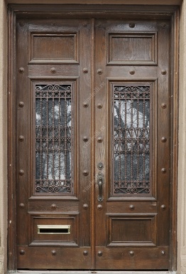 фото Входные двери из дуба Входная деревянная дверь 1-44