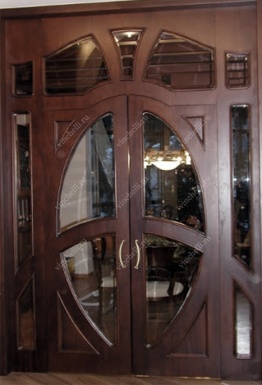 фото Сложность Люкс Деревянная дверь-перегородка Л-3