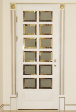 фото Нестандартные двери сложность 2 Межкомнатная дверь из массива дуба 3-4