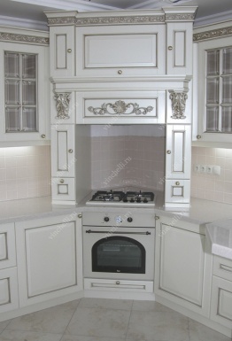 фото Кухни из массива Кухня из МДФ Bianco 2
