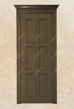 фото Межкомнатные двери орех Дверь из массива, орех 3