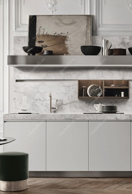 фото Белые кухни из массива Белая кухня Estetica moderna