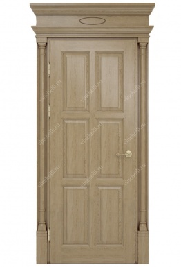 фото Межкомнатные двери дуб Межкомнатная дверь из массива дуба 1-23