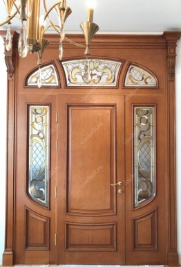 фото Межкомнатные двери с витражом Двери Porta colorata