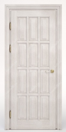 фото Межкомнатные двери беленый дуб Classic 10