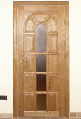 фото Нестандартные двери сложность Lux Дверь из массива дуба Винтаж Л-3
