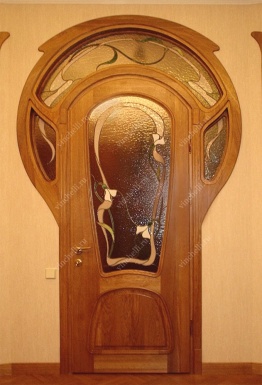 фото Арочные двери сложность Lux Арочная межкомнатная дверь Л-6