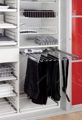 фото Гардеробные системы Брючница для гардеробной комнаты