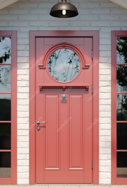 фото Для частного дома Деревянная дверь в частный дом Artigianale