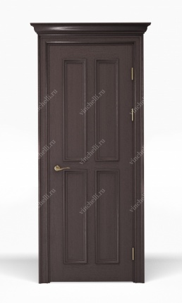 фото Межкомнатные двери венге Межкомнатная дверь венге 3, глухая